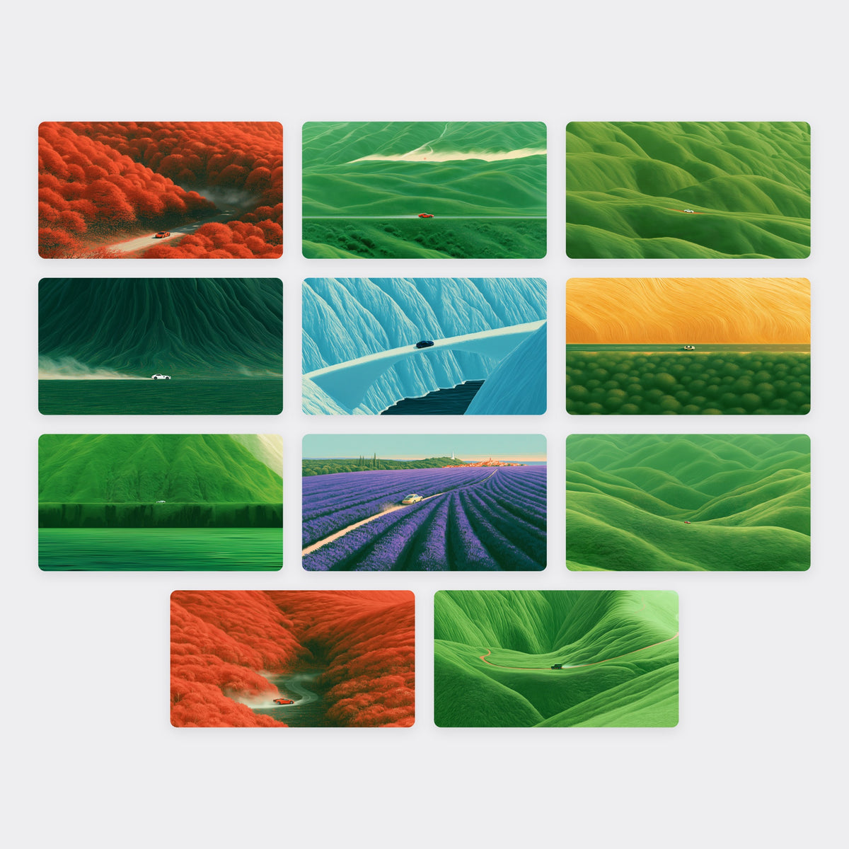 Tiny Car Wallpaper Pack