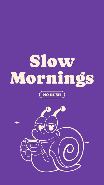 Slow Mornings wallpaper