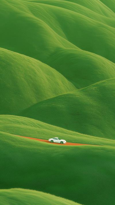 Emerald Ribbon wallpaper
