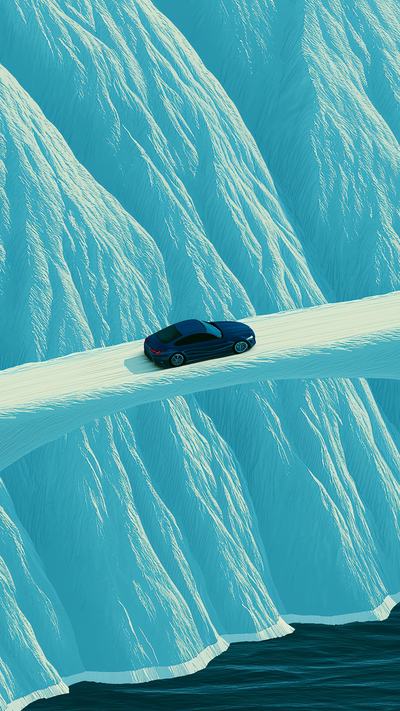 Glacier Arc wallpaper