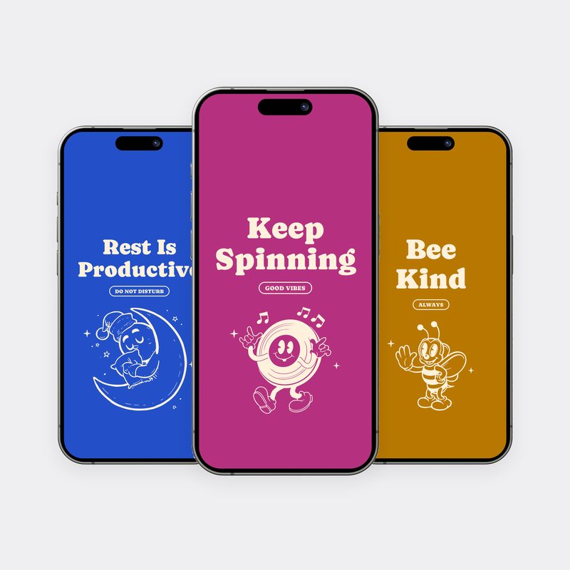 Pep Talk wallpaper pack