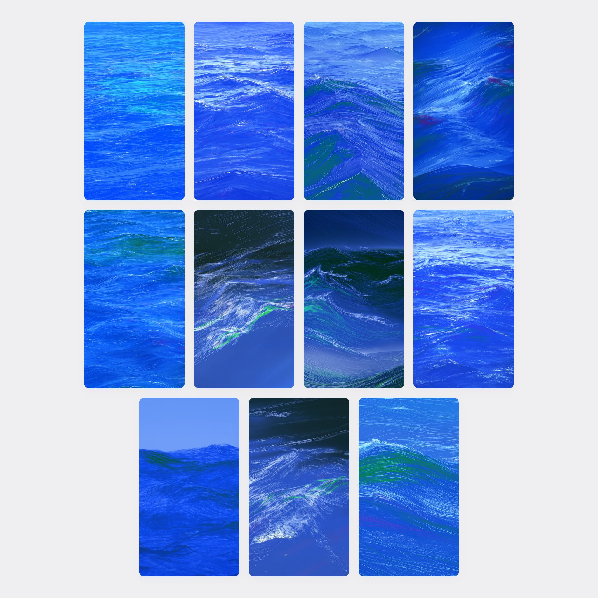 Water Lines Wallpaper Pack